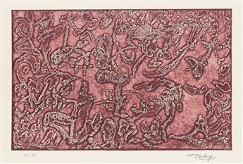 MARK TOBEY Group of 4 prints.